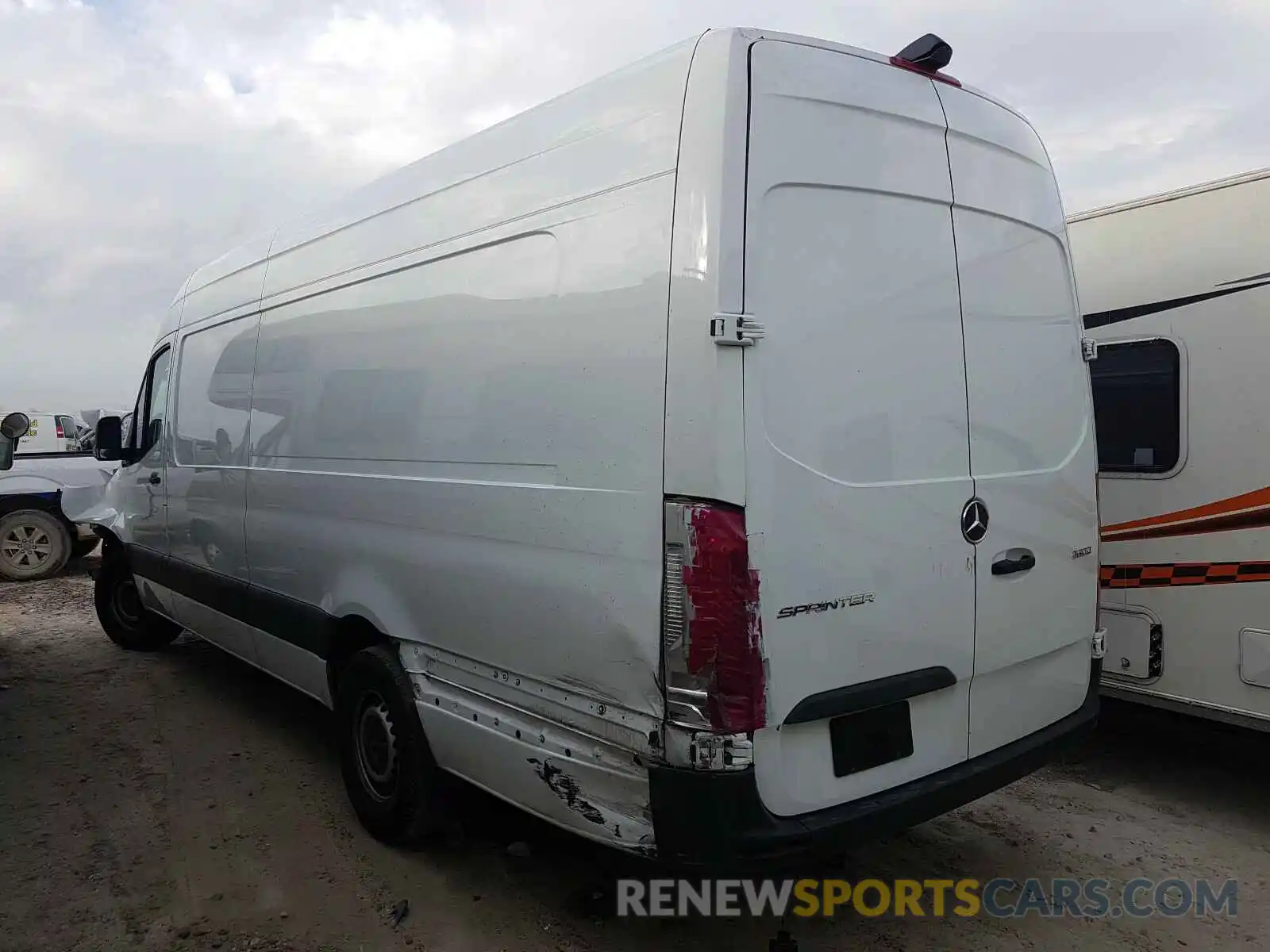 3 Фотография поврежденного автомобиля WD4PF1CD6KP159039 MERCEDES-BENZ SPRINTER 2019