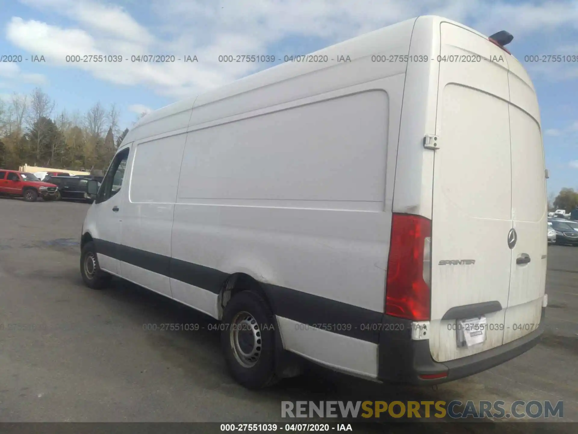 3 Фотография поврежденного автомобиля WD4PF1CD8KP116502 MERCEDES-BENZ SPRINTER 2019