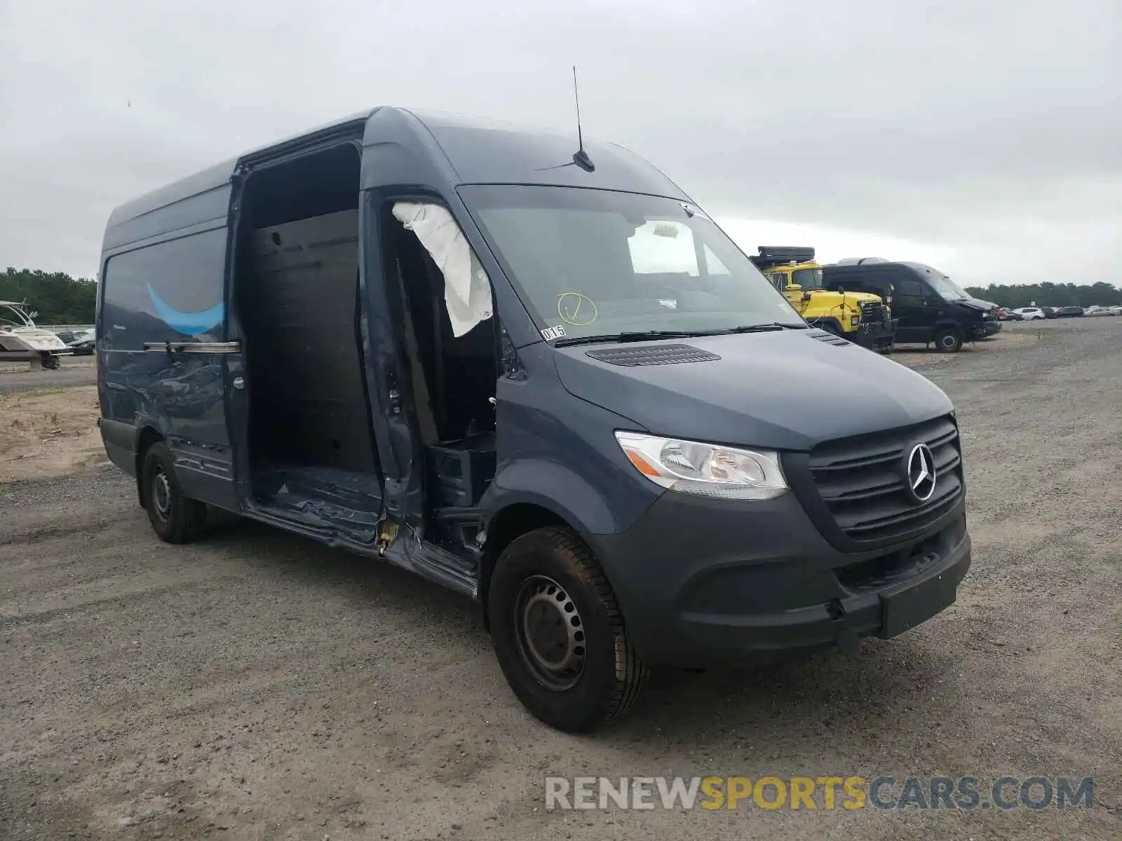 1 Photograph of a damaged car WD4PF1CD9KP121384 MERCEDES-BENZ SPRINTER 2019