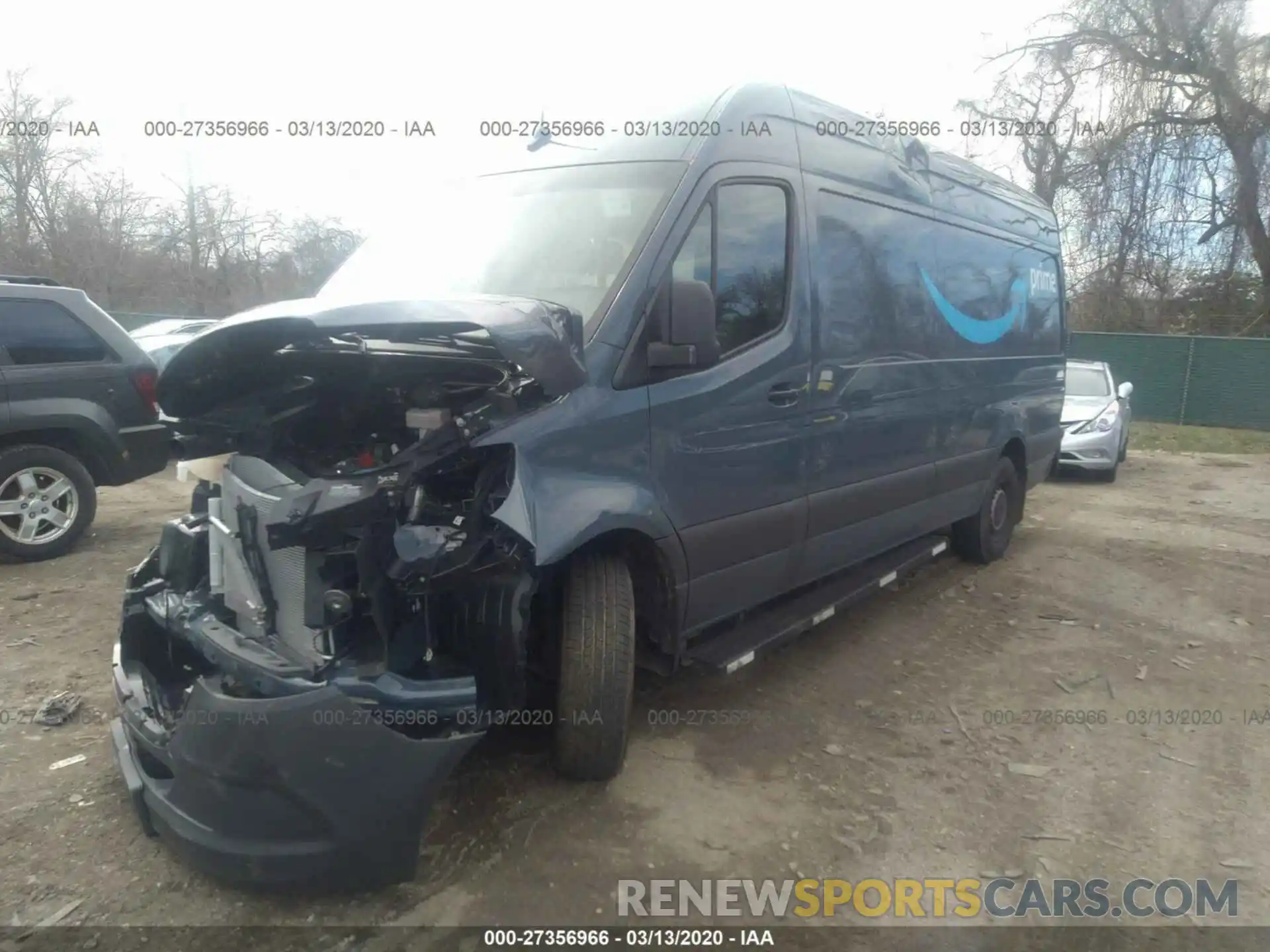 2 Фотография поврежденного автомобиля WD4PF1CD9KP121806 MERCEDES-BENZ SPRINTER 2019