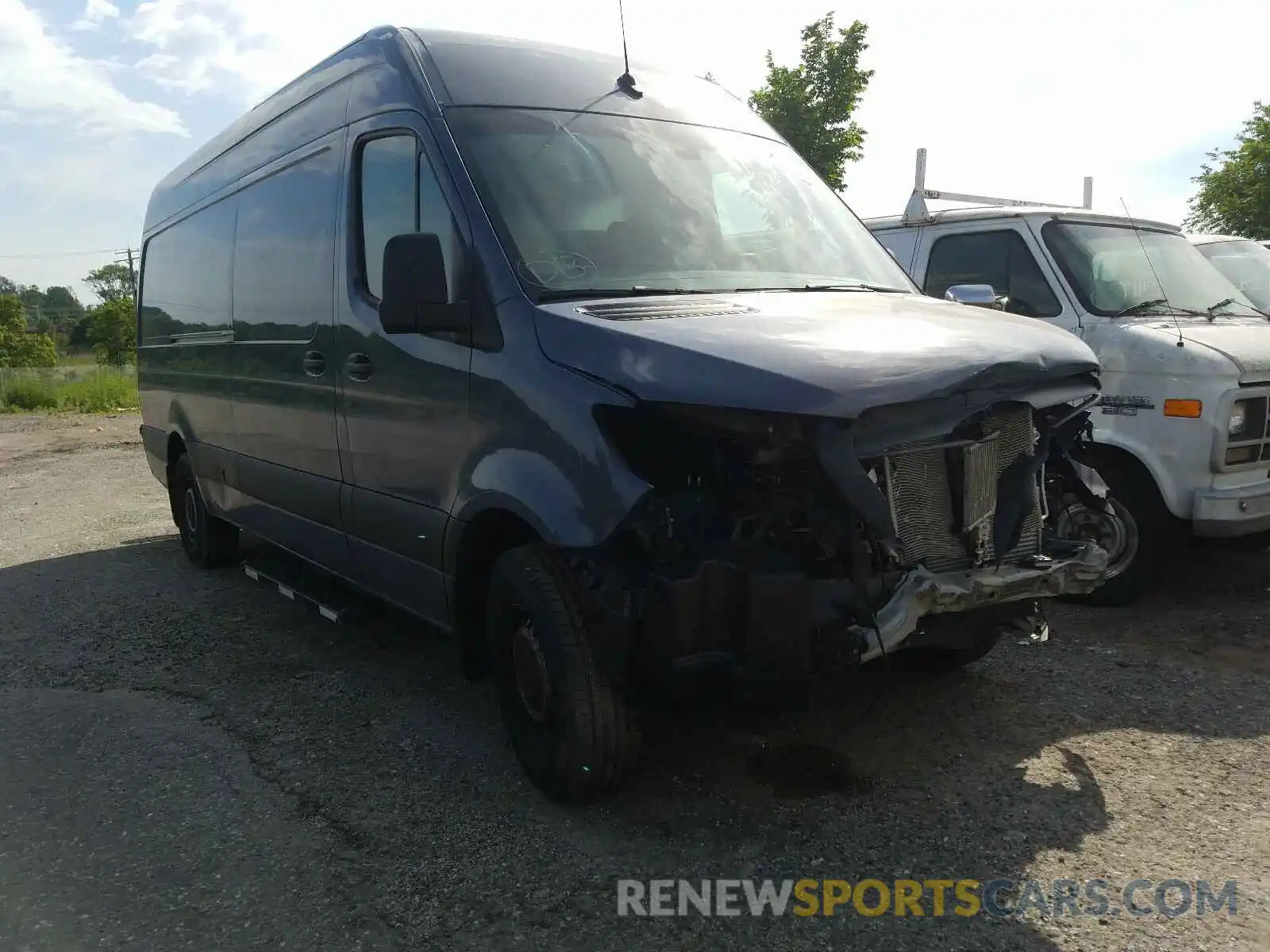 1 Photograph of a damaged car WD4PF1CD9KT006713 MERCEDES-BENZ SPRINTER 2019