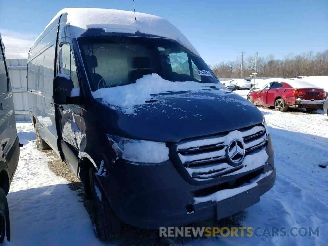 1 Photograph of a damaged car WD4PF1CDXKP111818 MERCEDES-BENZ SPRINTER 2019