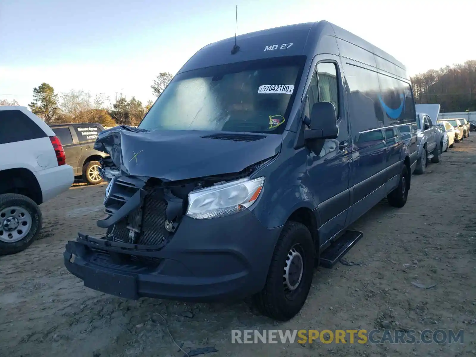 2 Photograph of a damaged car WD4PF1CDXKP127016 MERCEDES-BENZ SPRINTER 2019