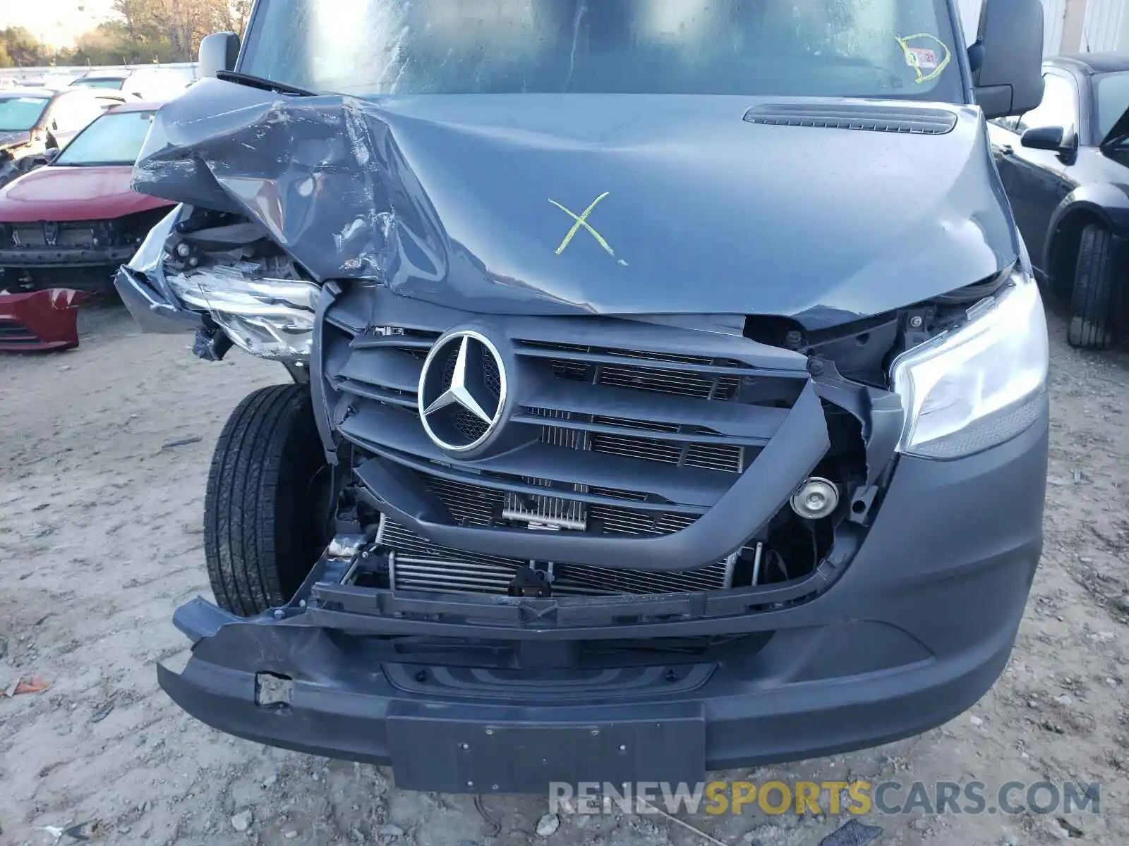7 Photograph of a damaged car WD4PF1CDXKP127016 MERCEDES-BENZ SPRINTER 2019