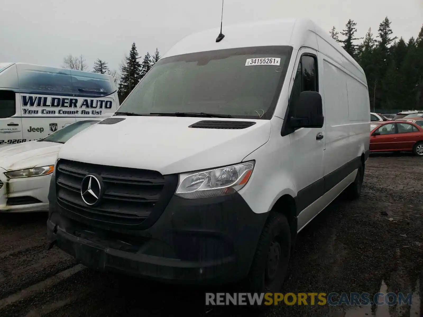 2 Photograph of a damaged car WD4PF1ED3KT008356 MERCEDES-BENZ SPRINTER 2019