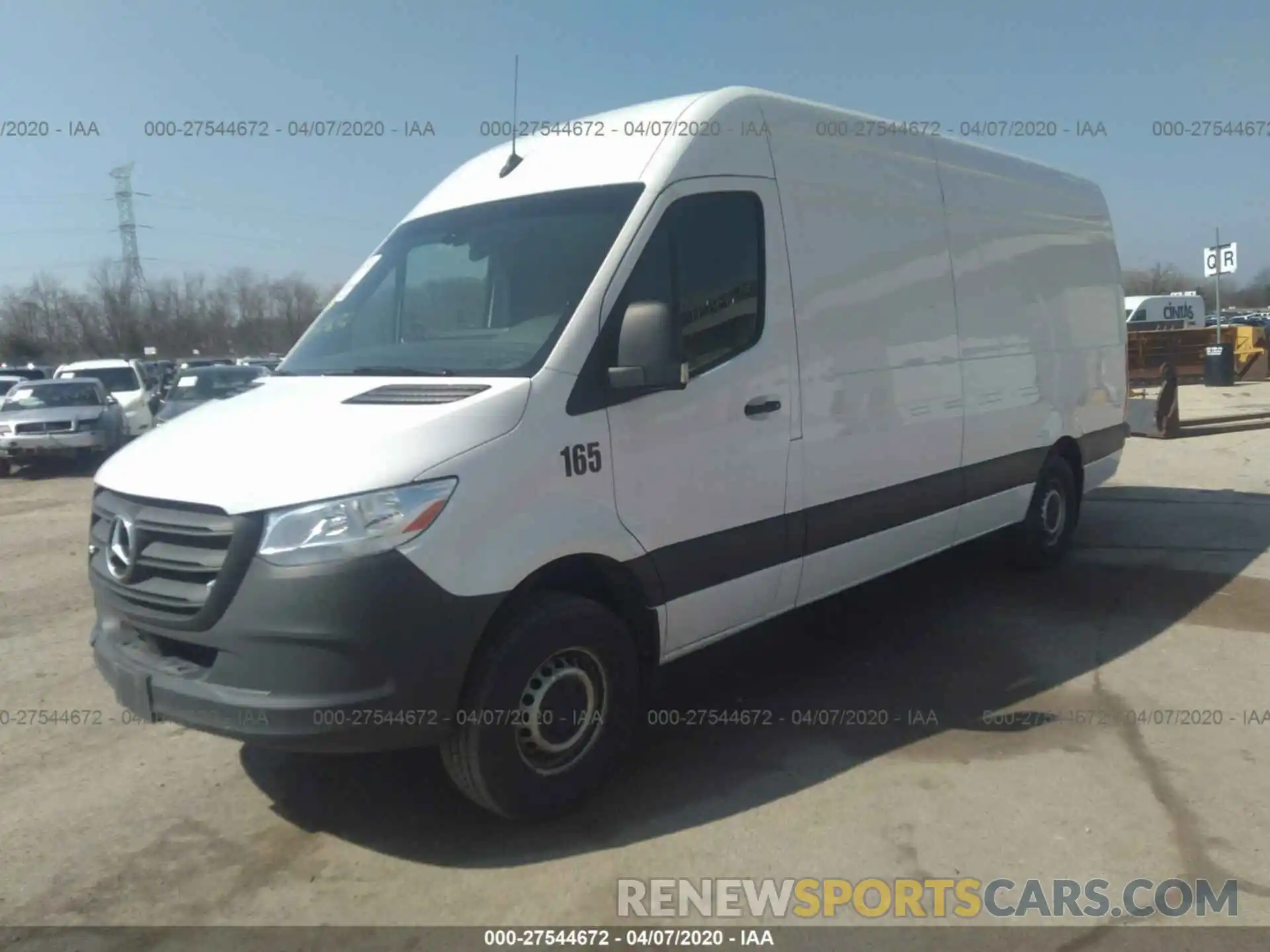 2 Фотография поврежденного автомобиля WD4PF1ED8KT005081 MERCEDES-BENZ SPRINTER 2019