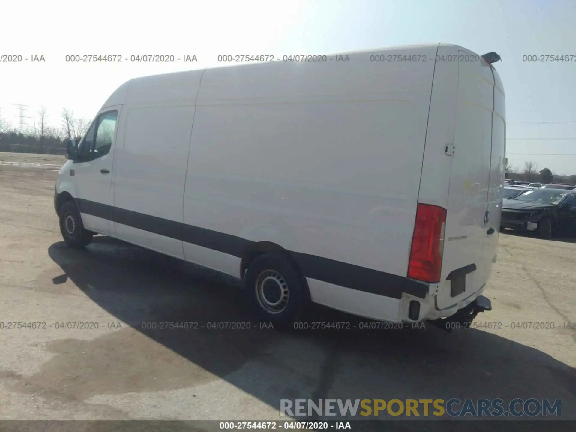 3 Фотография поврежденного автомобиля WD4PF1ED8KT005081 MERCEDES-BENZ SPRINTER 2019