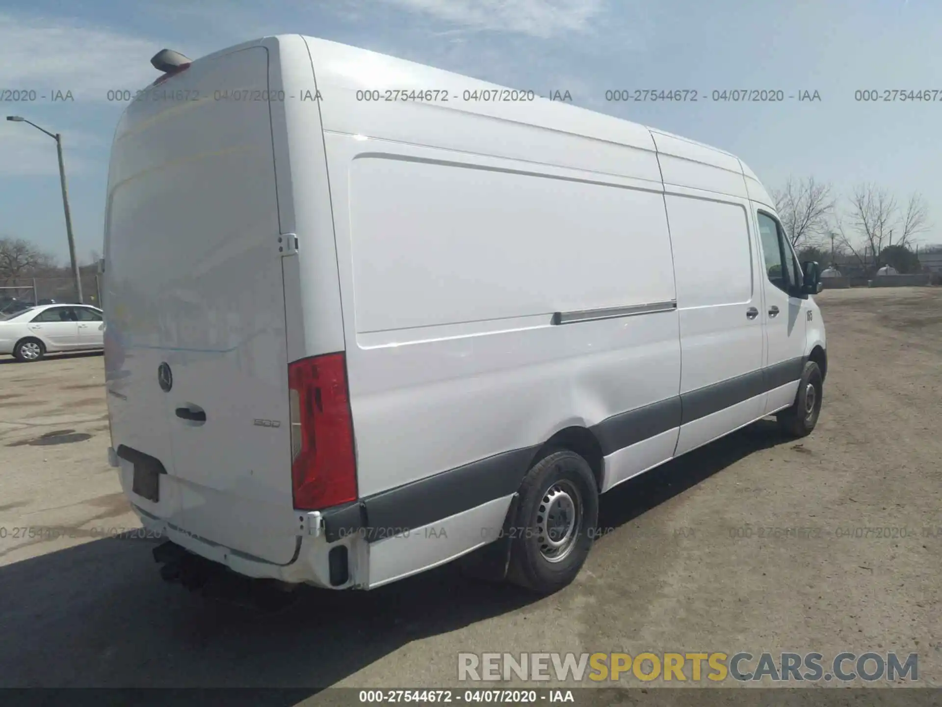 4 Фотография поврежденного автомобиля WD4PF1ED8KT005081 MERCEDES-BENZ SPRINTER 2019