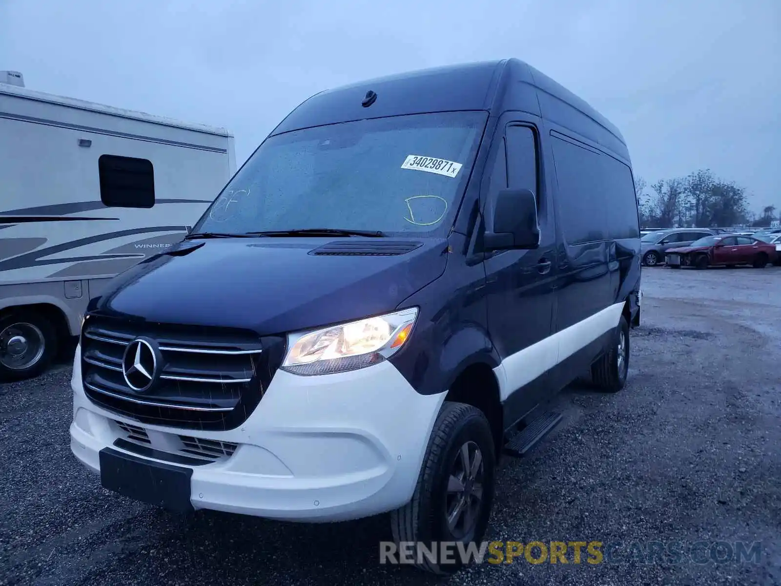 2 Фотография поврежденного автомобиля WDZFF0CD8KT010154 MERCEDES-BENZ SPRINTER 2019