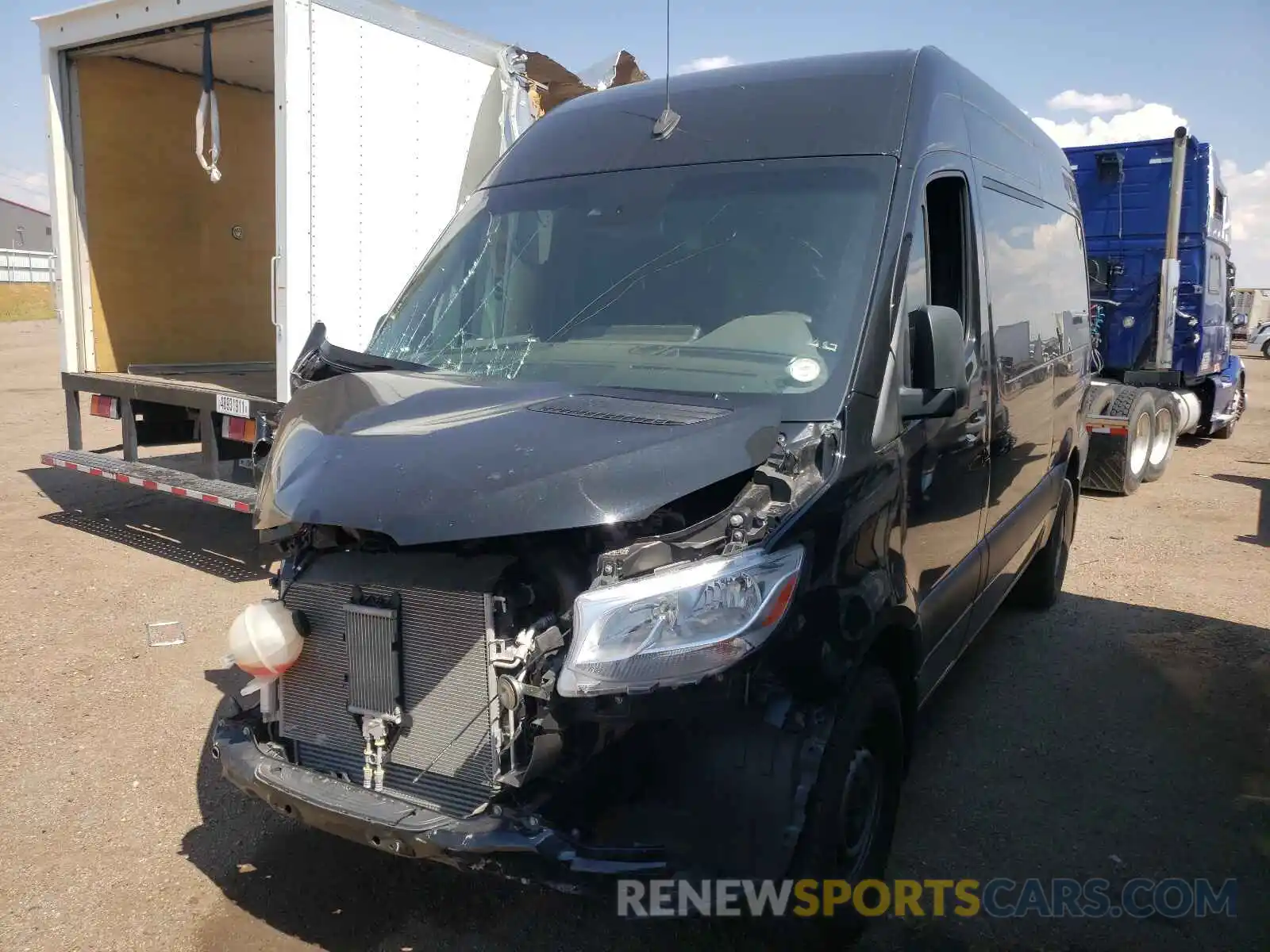 2 Photograph of a damaged car WDZPF0CD3KP053751 MERCEDES-BENZ SPRINTER 2019