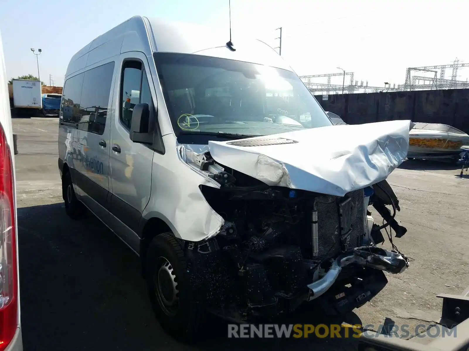 1 Photograph of a damaged car WDZPF0CD6KP111920 MERCEDES-BENZ SPRINTER 2019