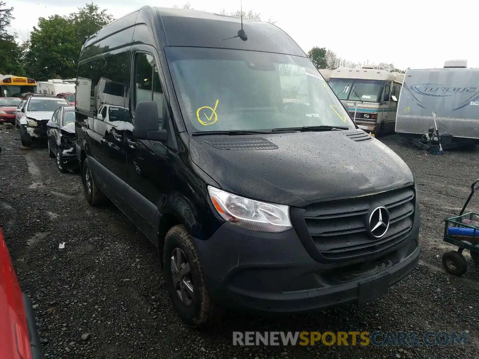 1 Photograph of a damaged car WDZPF0CD6KT006396 MERCEDES-BENZ SPRINTER 2019