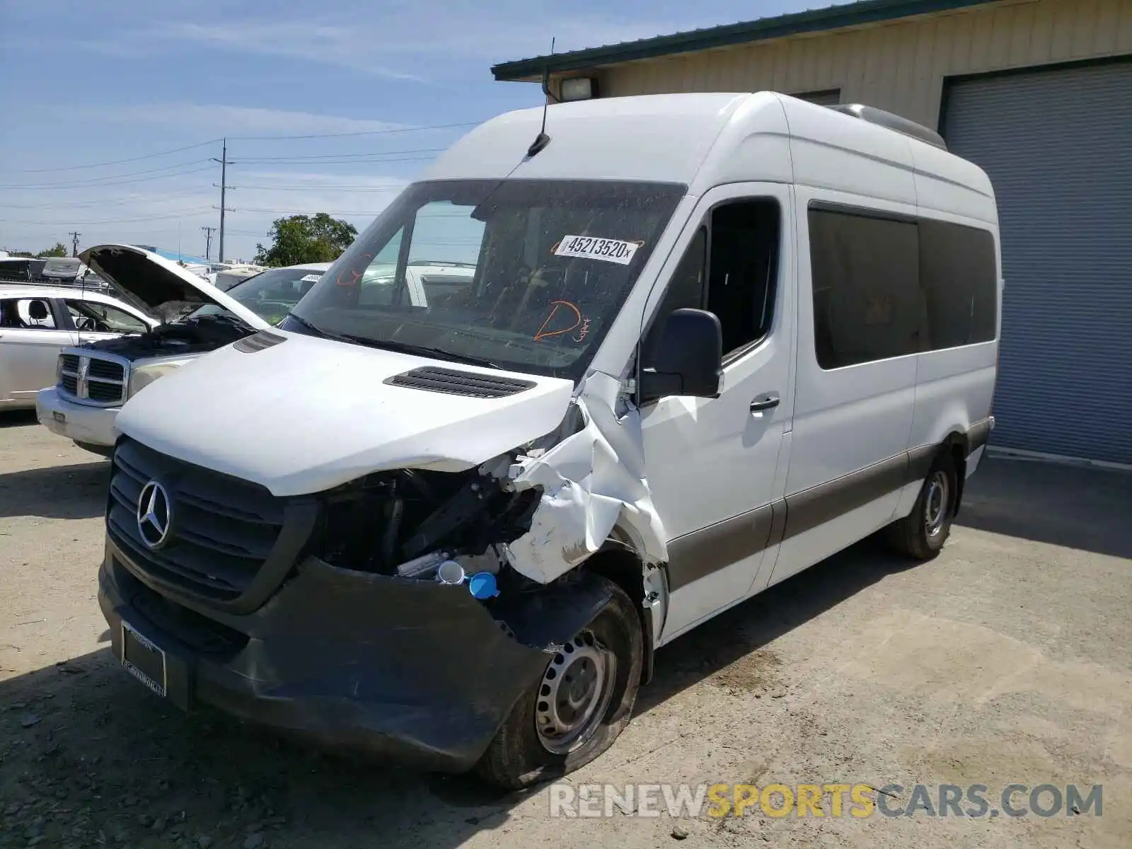 2 Photograph of a damaged car WDZPF0CD7KP067779 MERCEDES-BENZ SPRINTER 2019