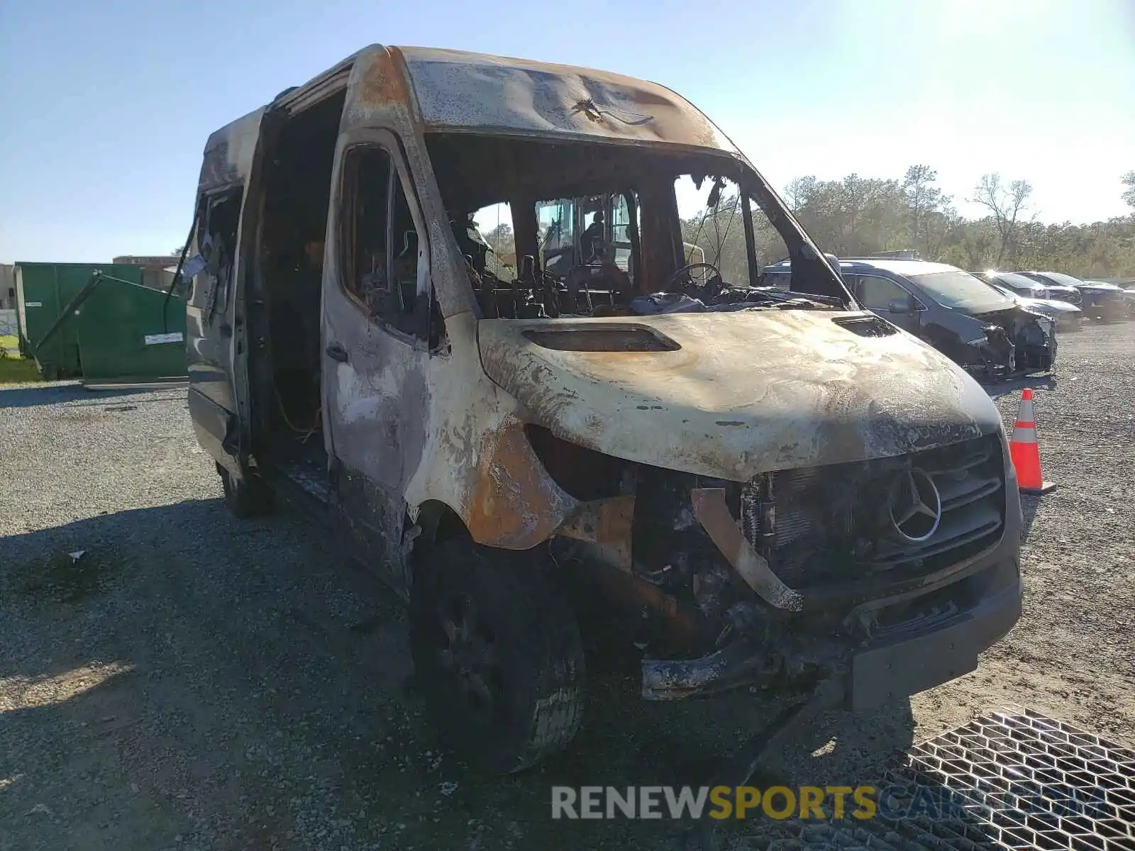 1 Photograph of a damaged car WDZPF0CD8KP125866 MERCEDES-BENZ SPRINTER 2019