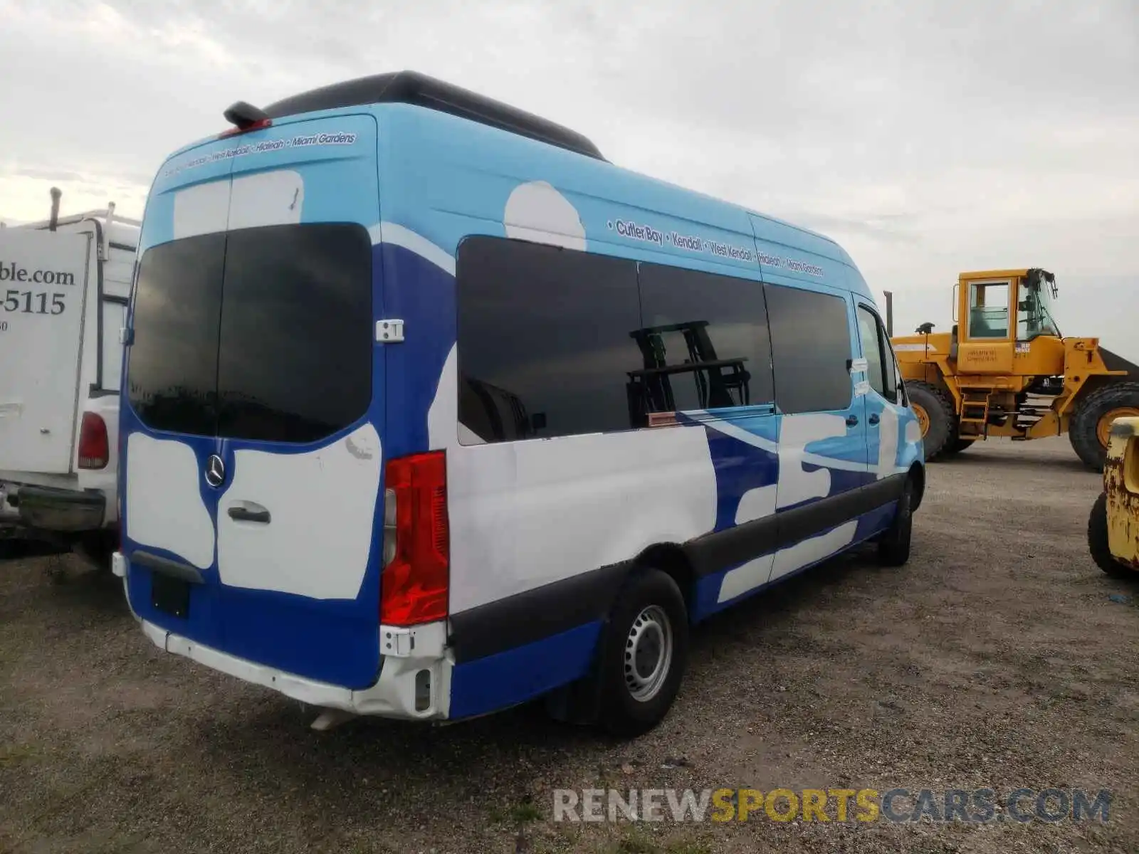 4 Фотография поврежденного автомобиля WDZPF1CD4KT000554 MERCEDES-BENZ SPRINTER 2019