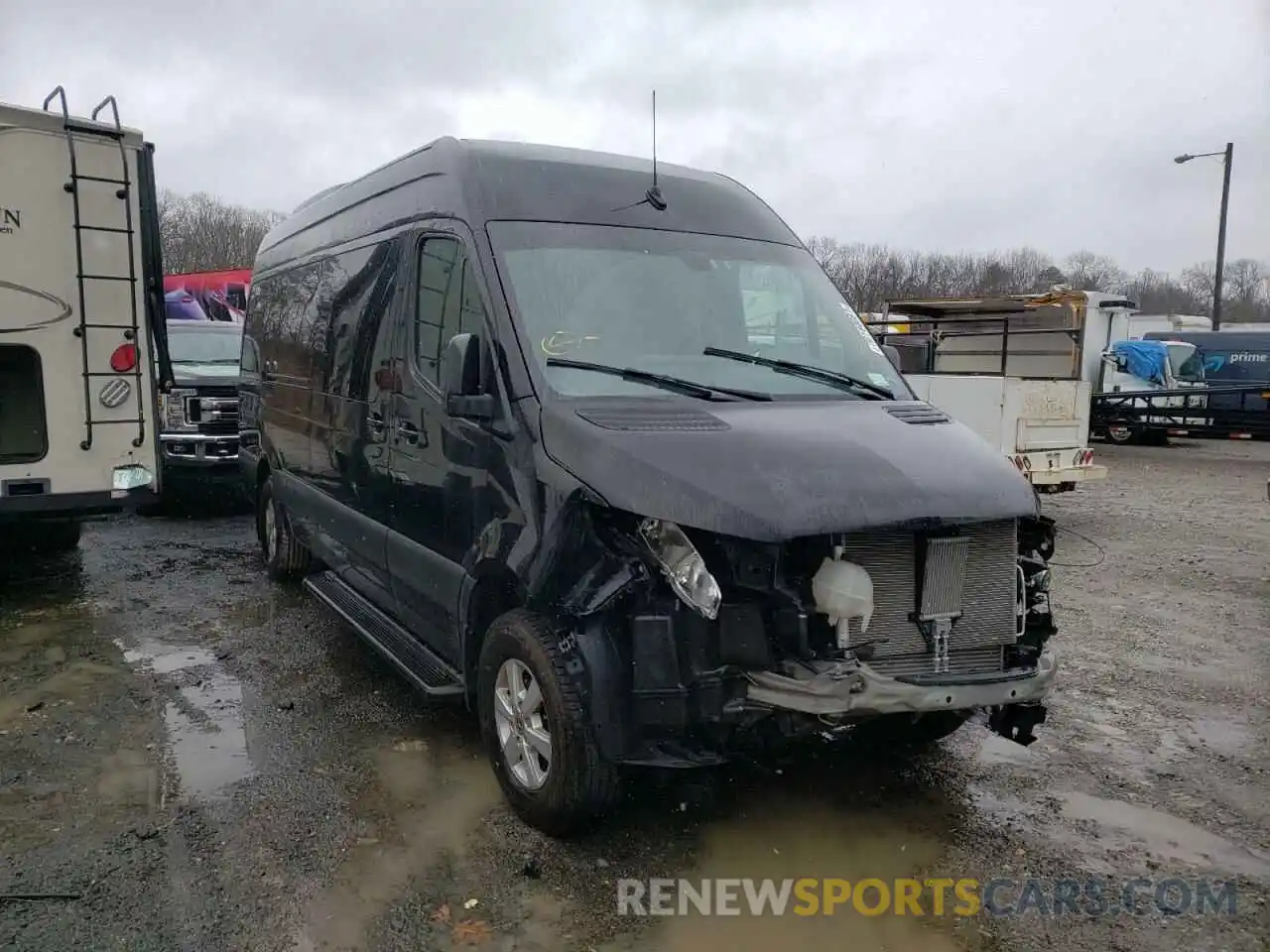 1 Photograph of a damaged car WDZPF1CD8KT007538 MERCEDES-BENZ SPRINTER 2019