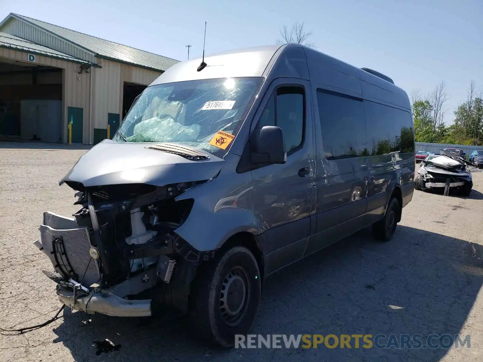 2 Photograph of a damaged car WDZPF1CDXKT003443 MERCEDES-BENZ SPRINTER 2019