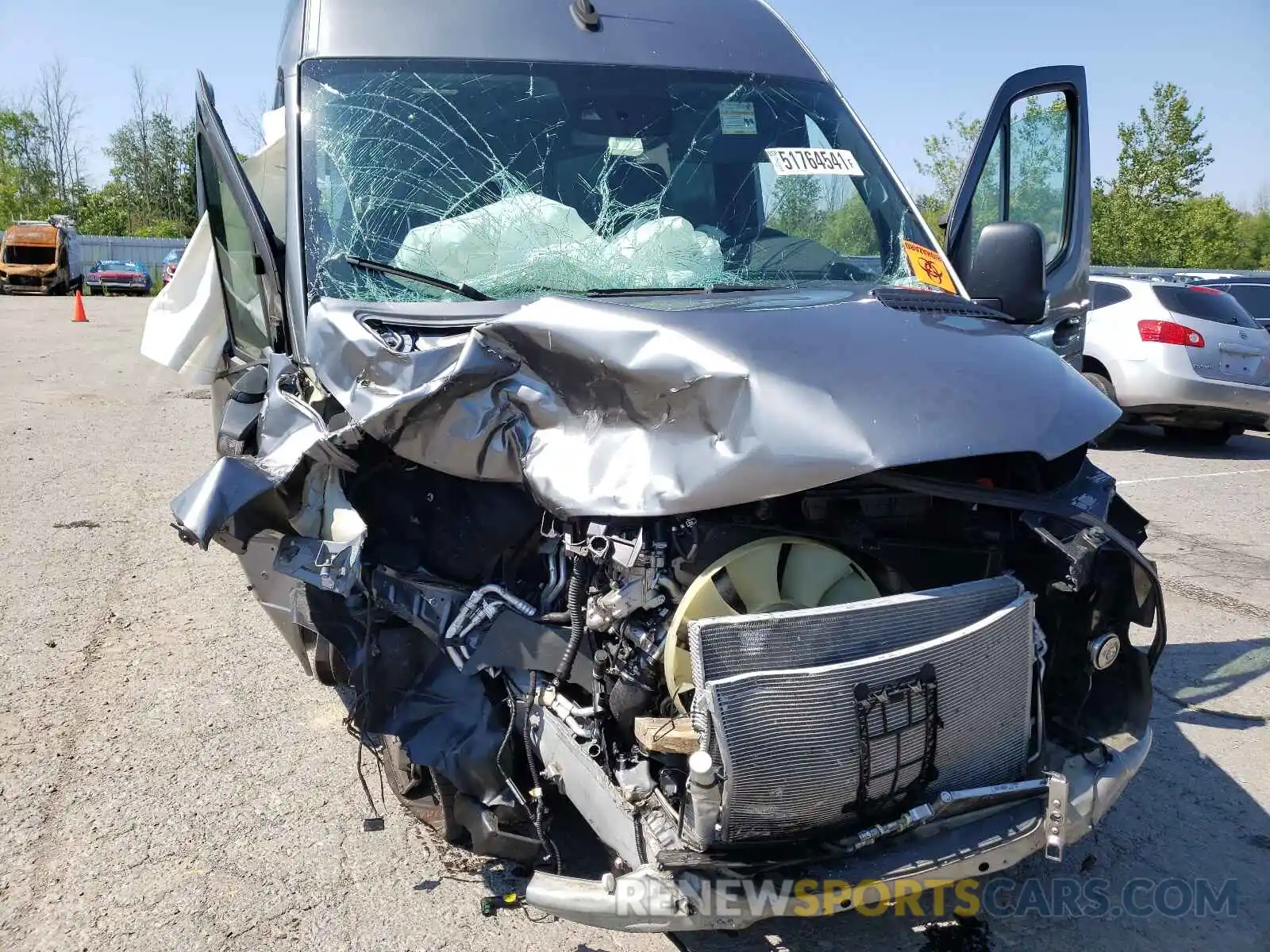 7 Photograph of a damaged car WDZPF1CDXKT003443 MERCEDES-BENZ SPRINTER 2019