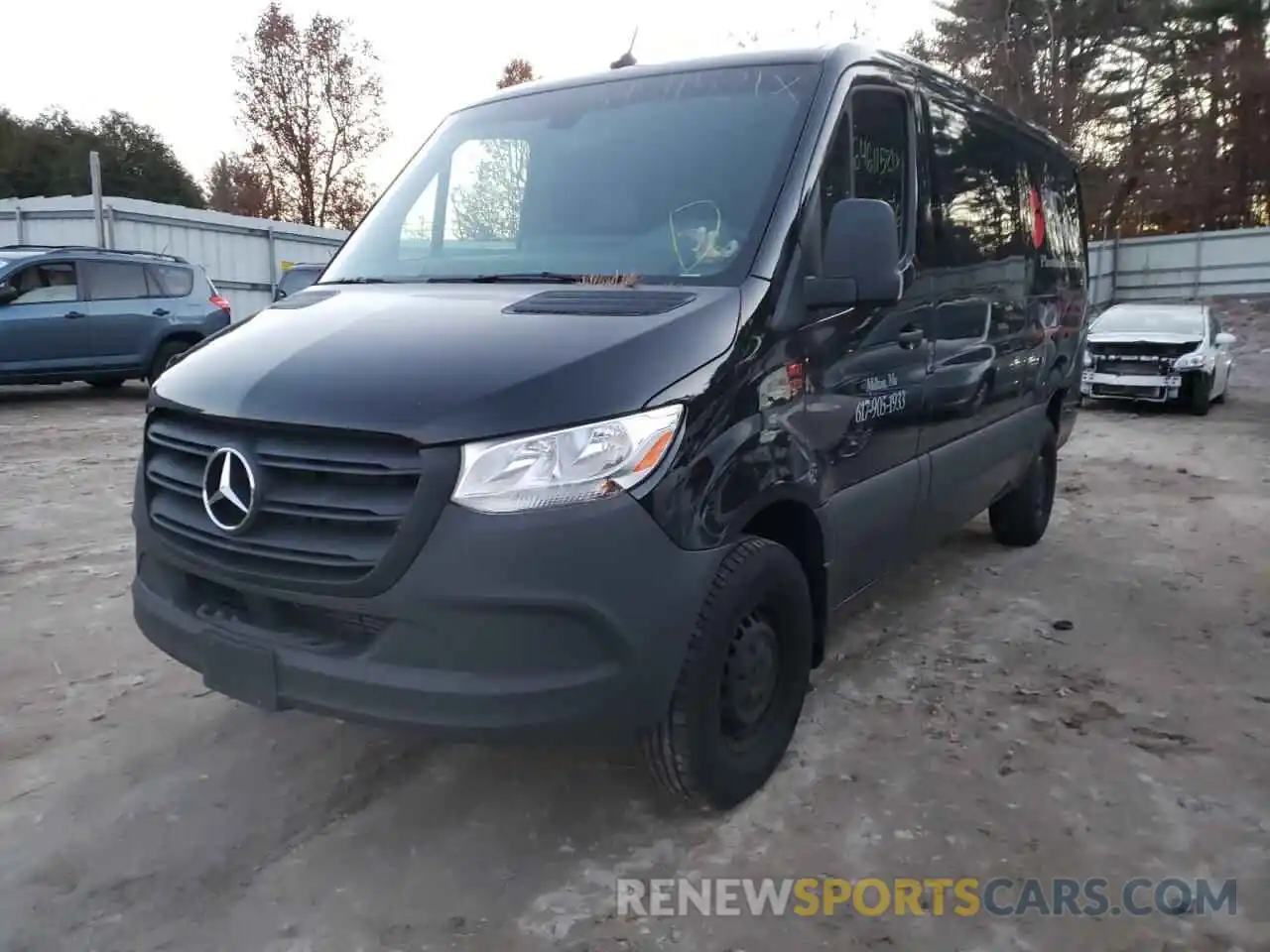 2 Photograph of a damaged car W1W4EBHY1LT027191 MERCEDES-BENZ SPRINTER 2020