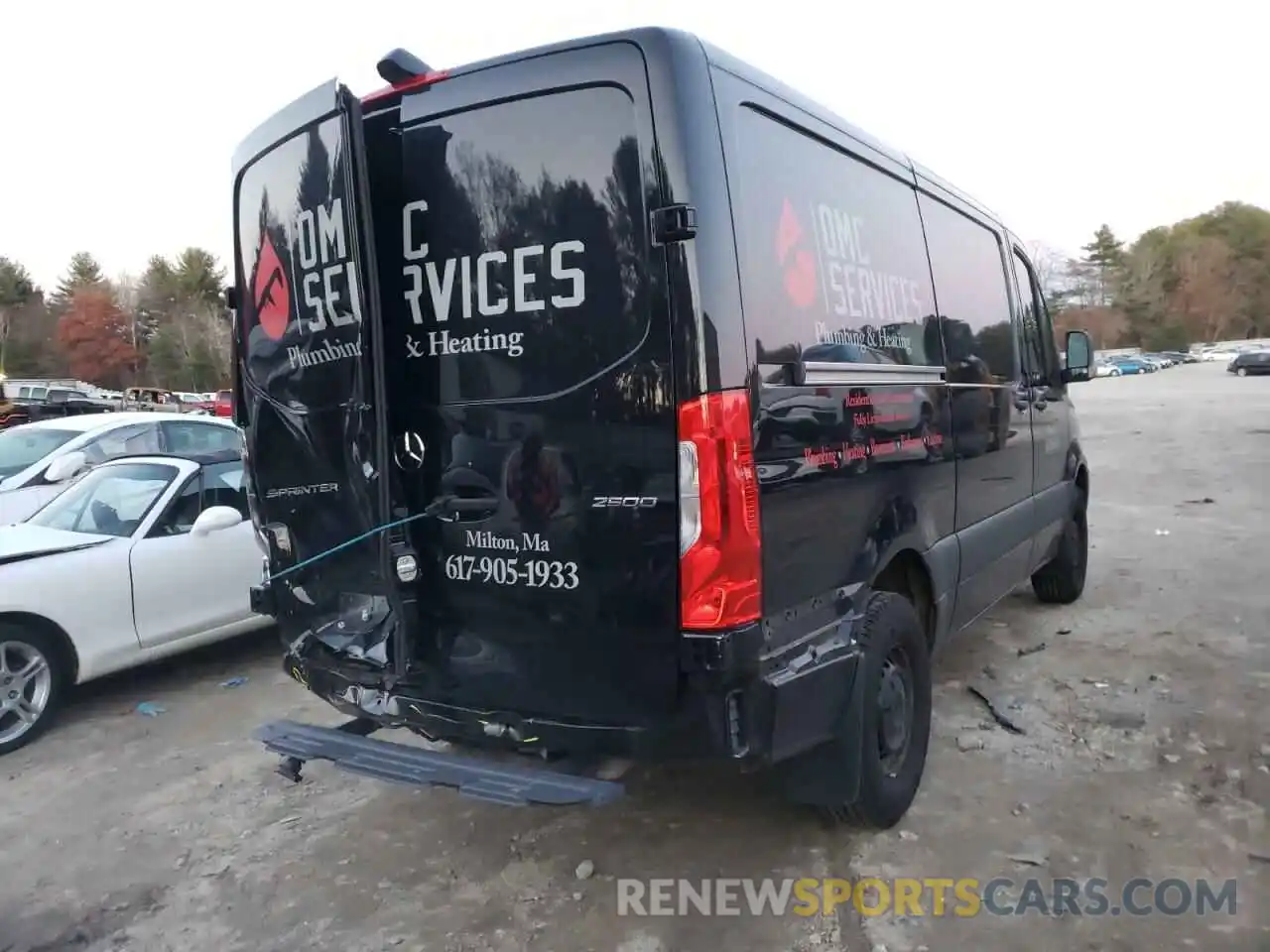 4 Photograph of a damaged car W1W4EBHY1LT027191 MERCEDES-BENZ SPRINTER 2020