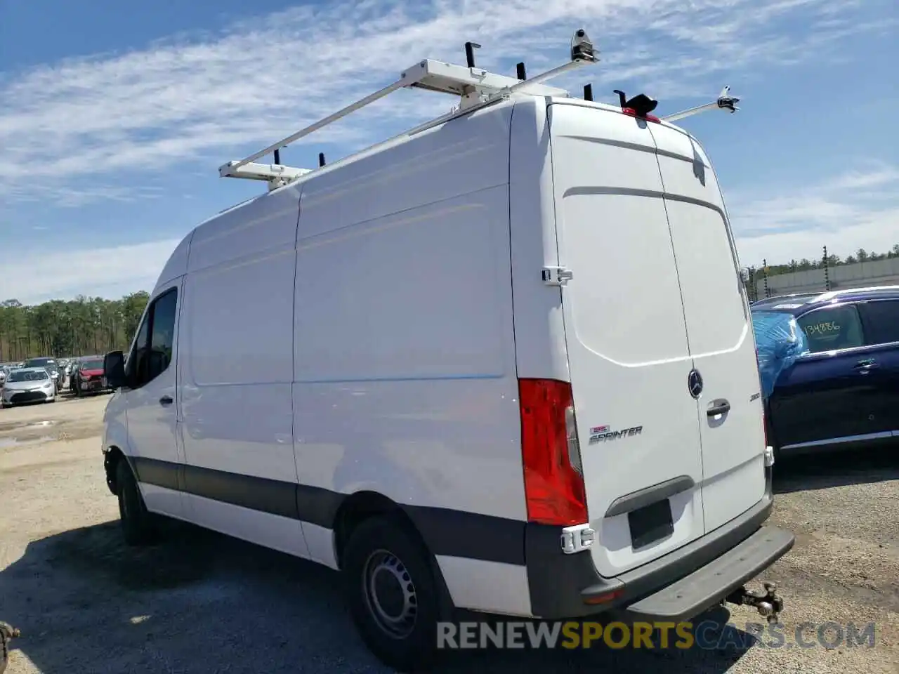 3 Photograph of a damaged car W1W4EBHY1LT041625 MERCEDES-BENZ SPRINTER 2020