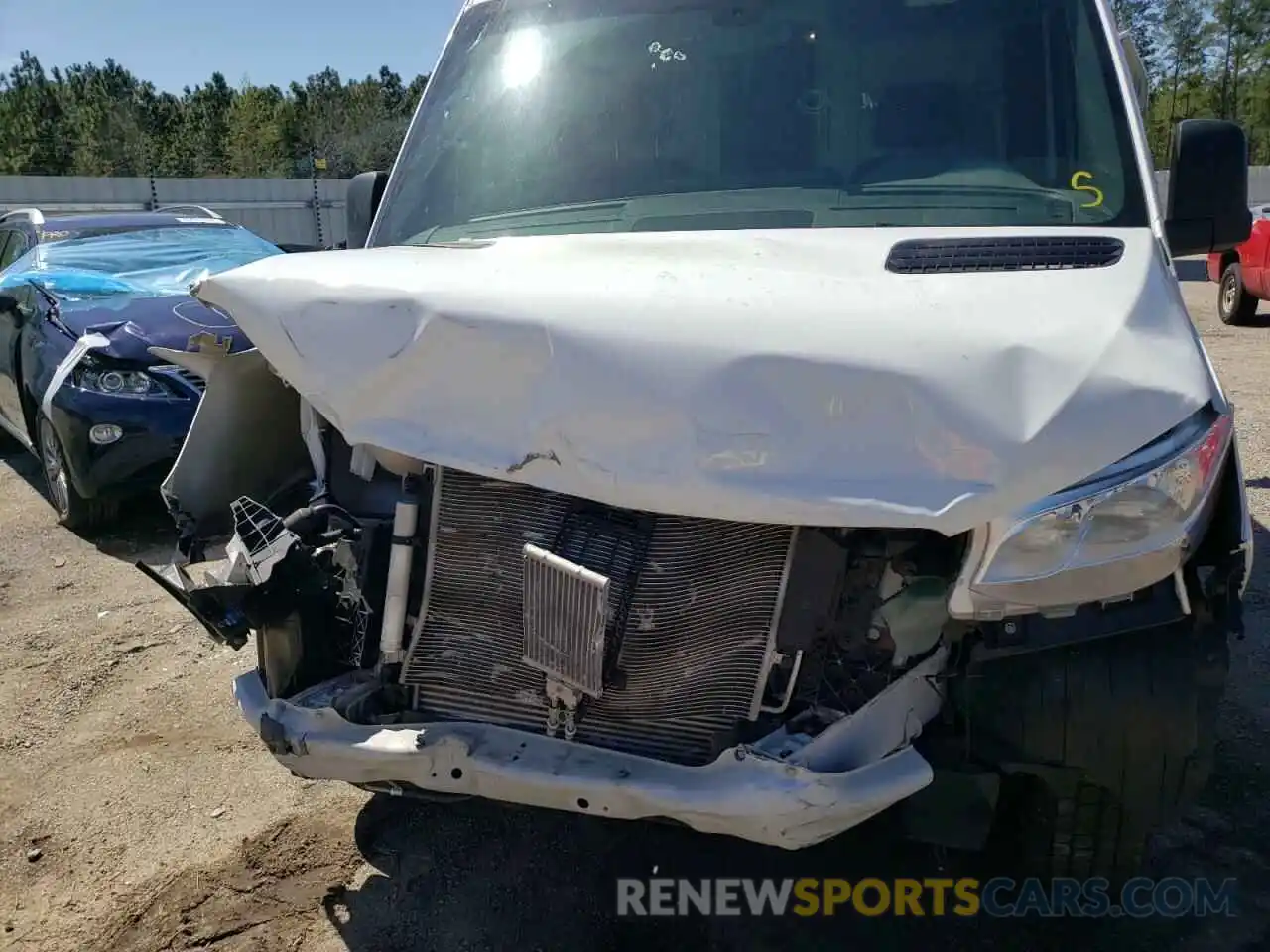 9 Photograph of a damaged car W1W4EBHY1LT041625 MERCEDES-BENZ SPRINTER 2020