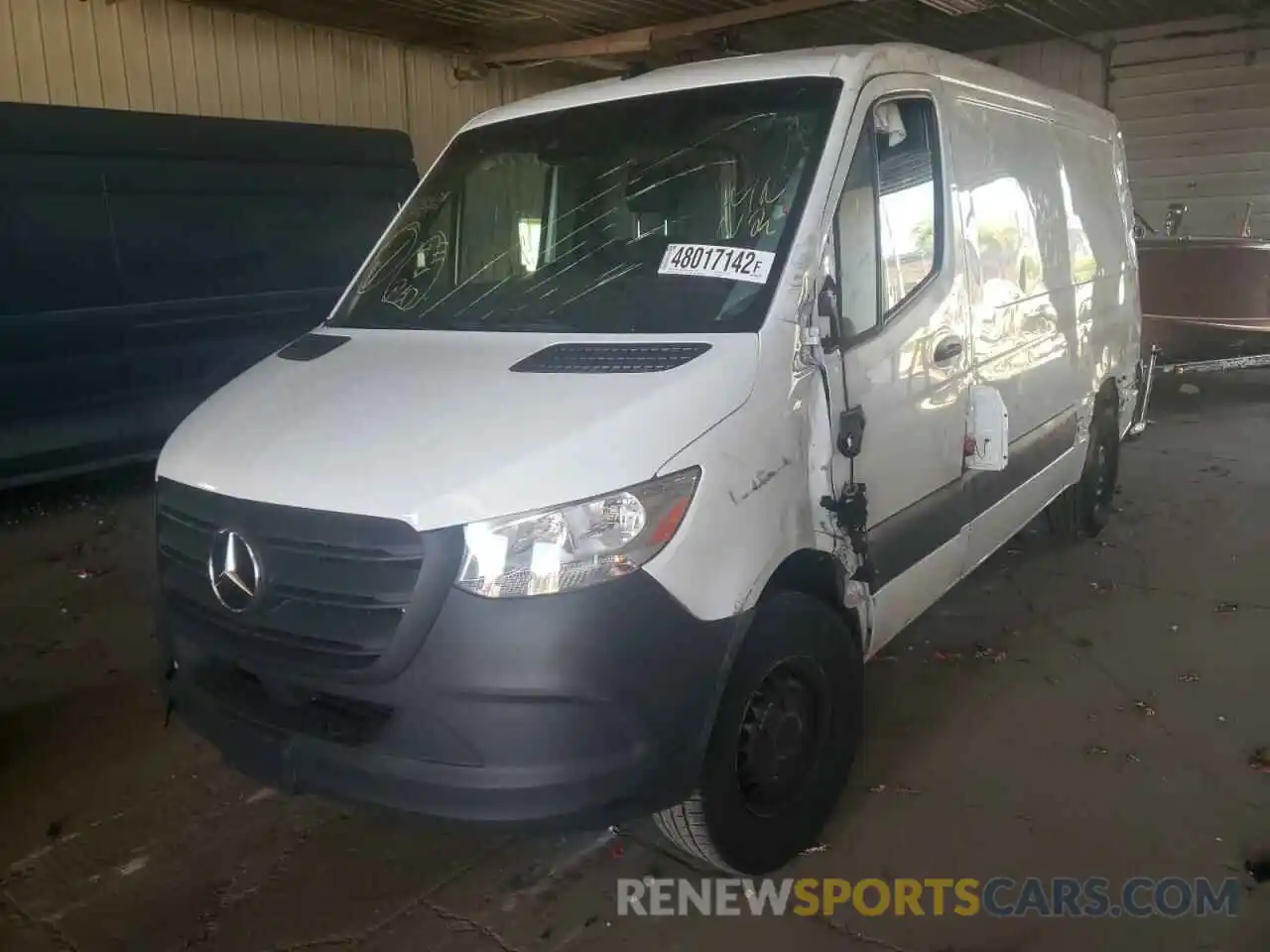 2 Photograph of a damaged car W1W4EBHY2LT033694 MERCEDES-BENZ SPRINTER 2020