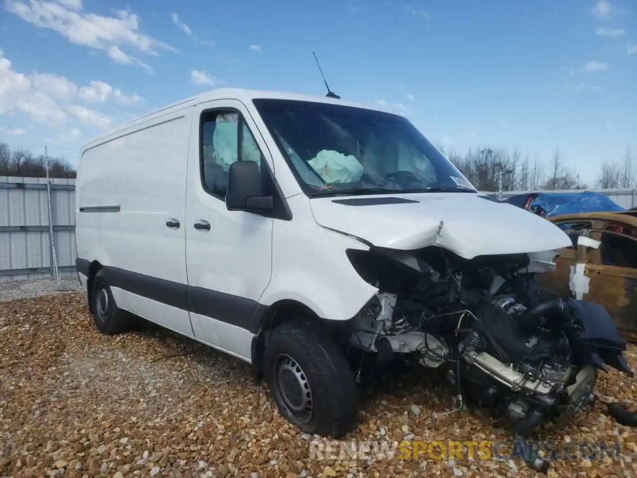 1 Photograph of a damaged car W1W4EBHY3LT024342 MERCEDES-BENZ SPRINTER 2020