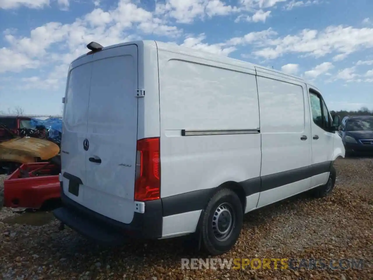 4 Photograph of a damaged car W1W4EBHY3LT024342 MERCEDES-BENZ SPRINTER 2020