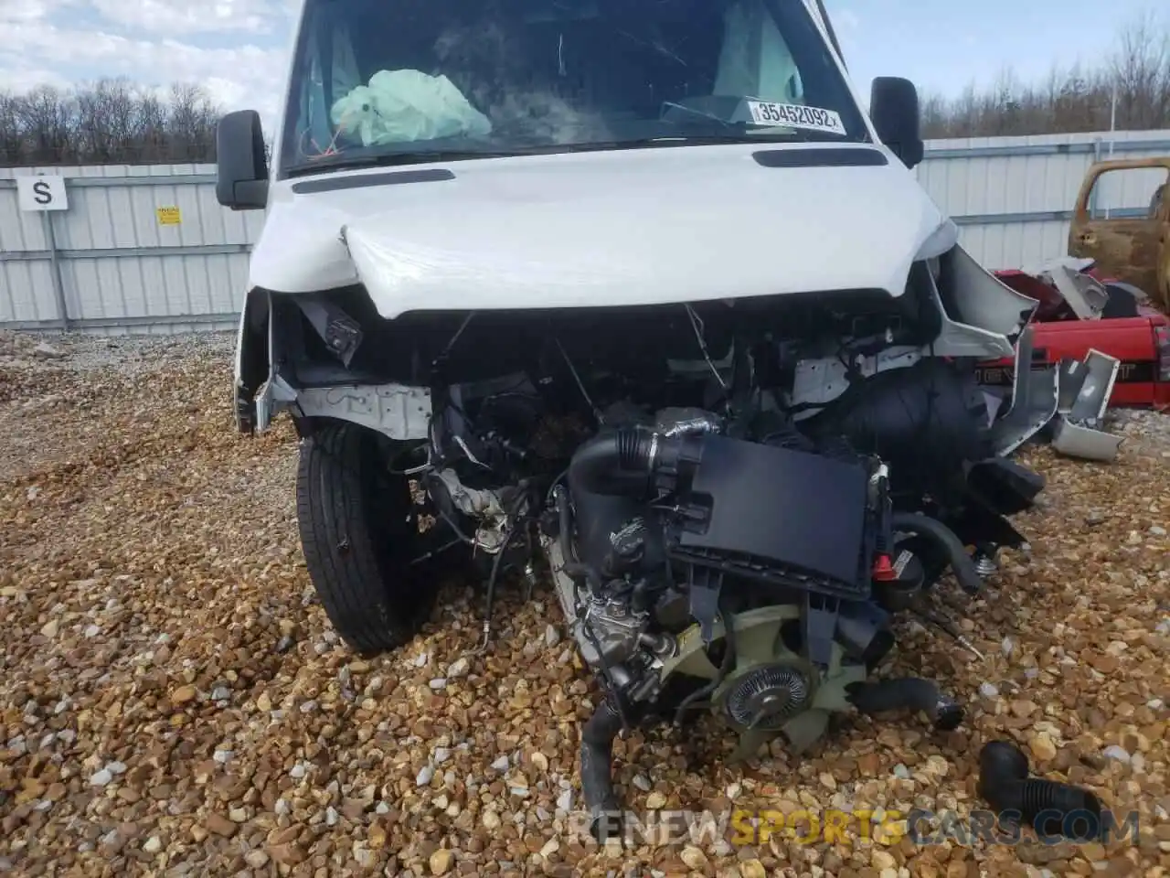 9 Photograph of a damaged car W1W4EBHY3LT024342 MERCEDES-BENZ SPRINTER 2020