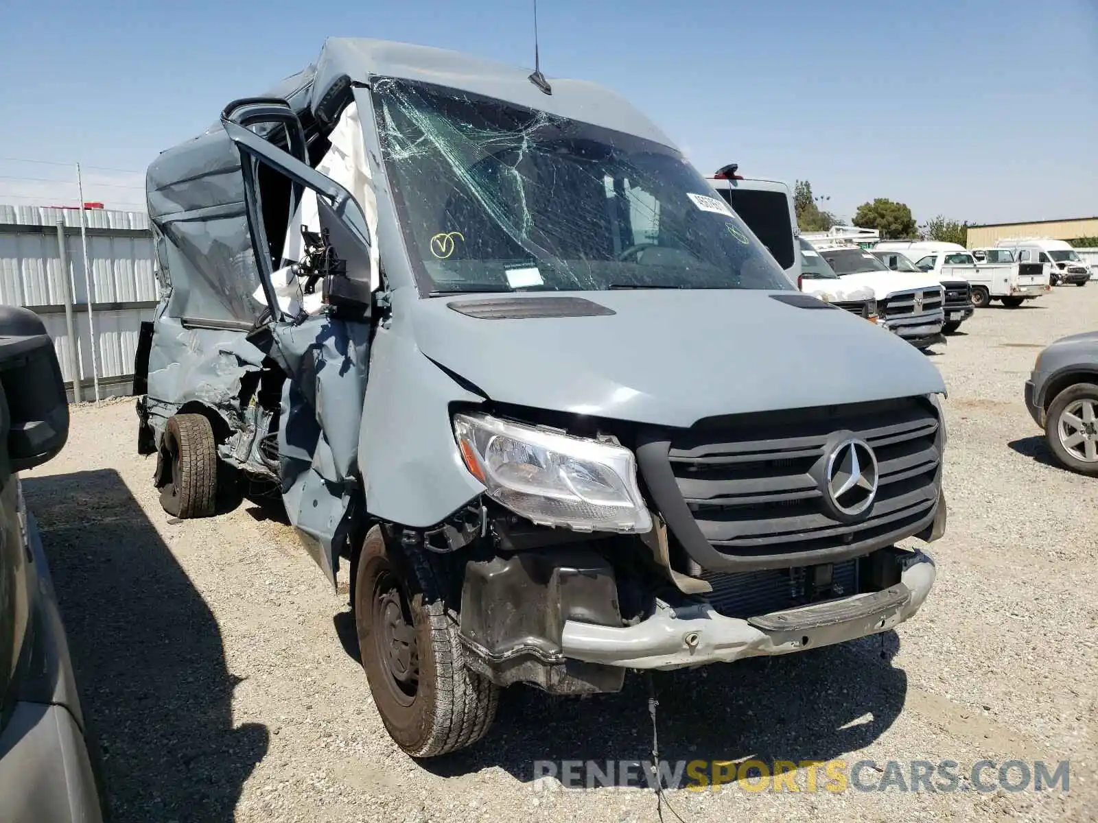 1 Photograph of a damaged car W1W4EBHY7LT030905 MERCEDES-BENZ SPRINTER 2020