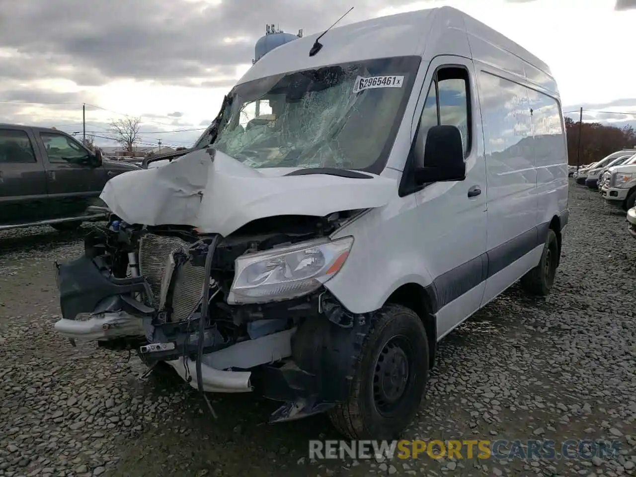 2 Photograph of a damaged car W1W4EBHY7LT042438 MERCEDES-BENZ SPRINTER 2020