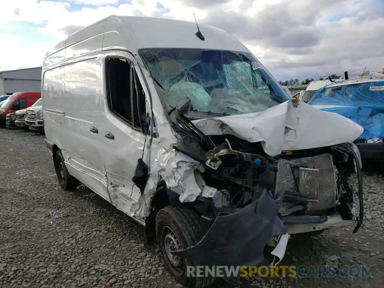 9 Photograph of a damaged car W1W4EBHY7LT042438 MERCEDES-BENZ SPRINTER 2020