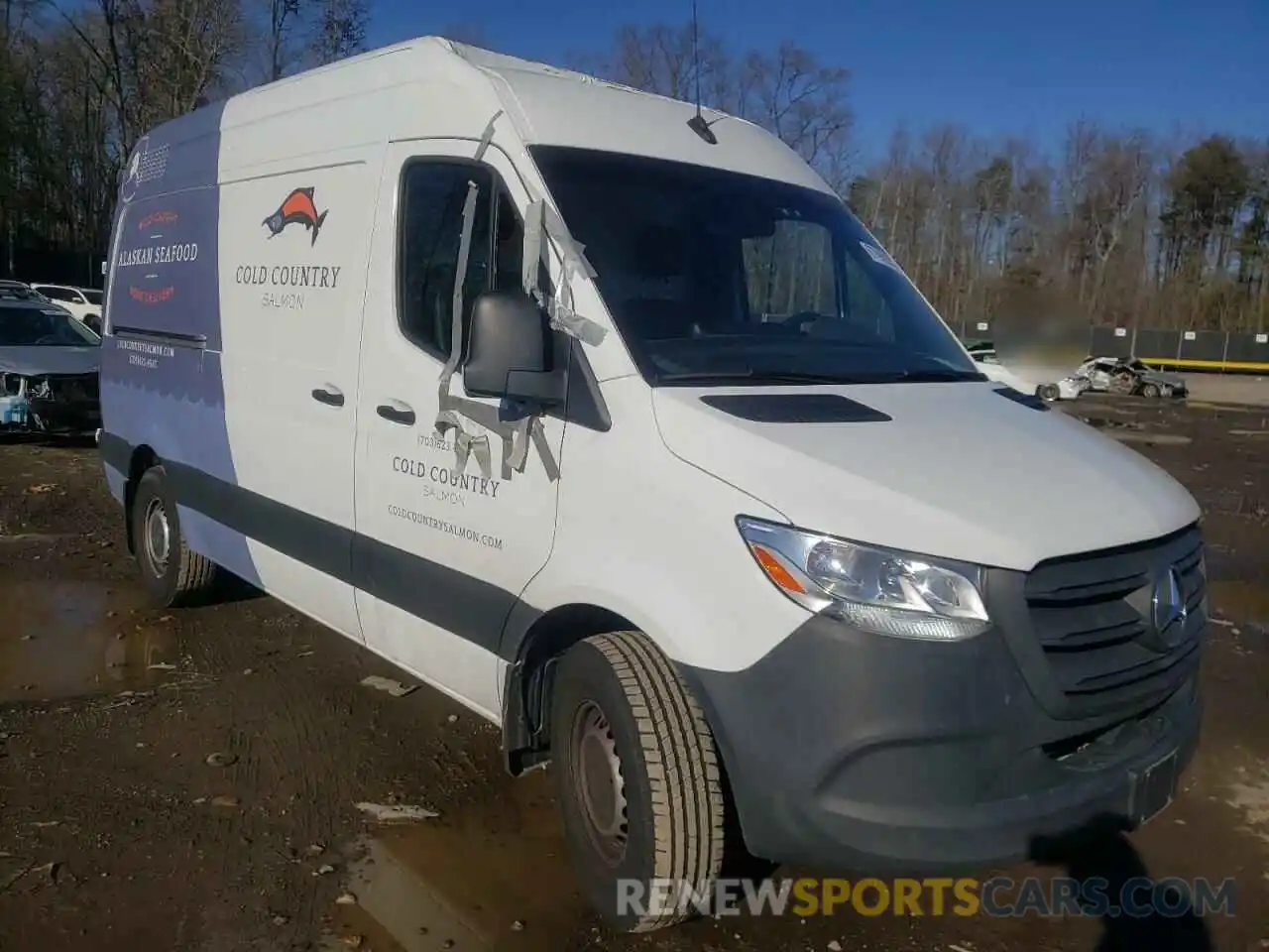 1 Photograph of a damaged car W1W4EBHY8LT020951 MERCEDES-BENZ SPRINTER 2020