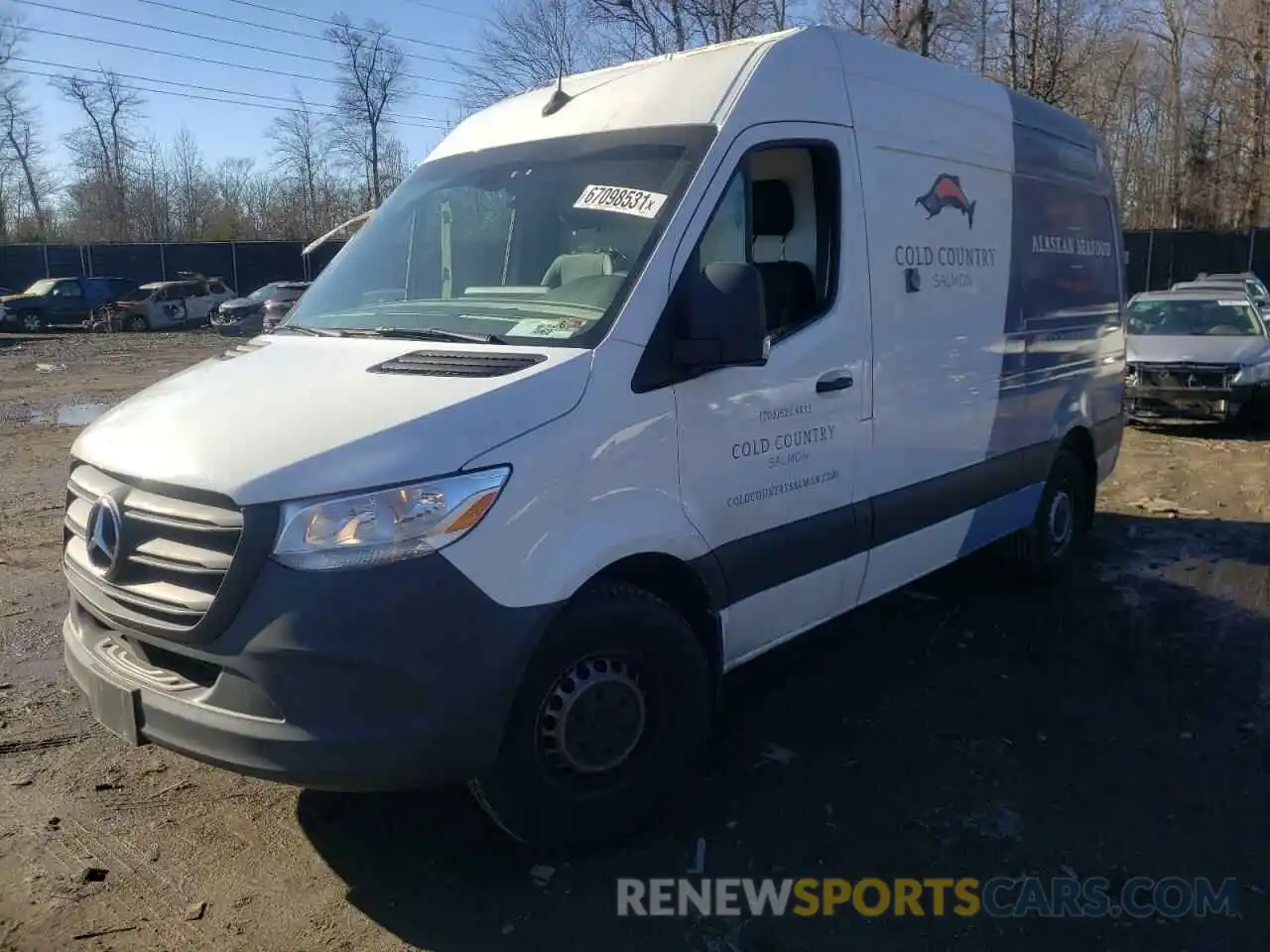 2 Photograph of a damaged car W1W4EBHY8LT020951 MERCEDES-BENZ SPRINTER 2020