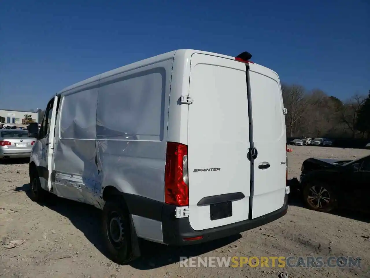 3 Photograph of a damaged car W1W4EBHY9LT021882 MERCEDES-BENZ SPRINTER 2020