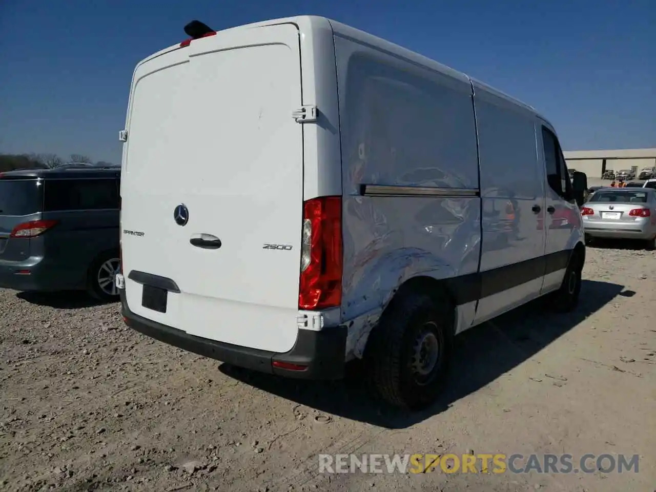 4 Photograph of a damaged car W1W4EBHY9LT021882 MERCEDES-BENZ SPRINTER 2020