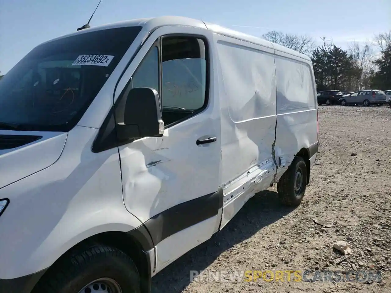 9 Photograph of a damaged car W1W4EBHY9LT021882 MERCEDES-BENZ SPRINTER 2020