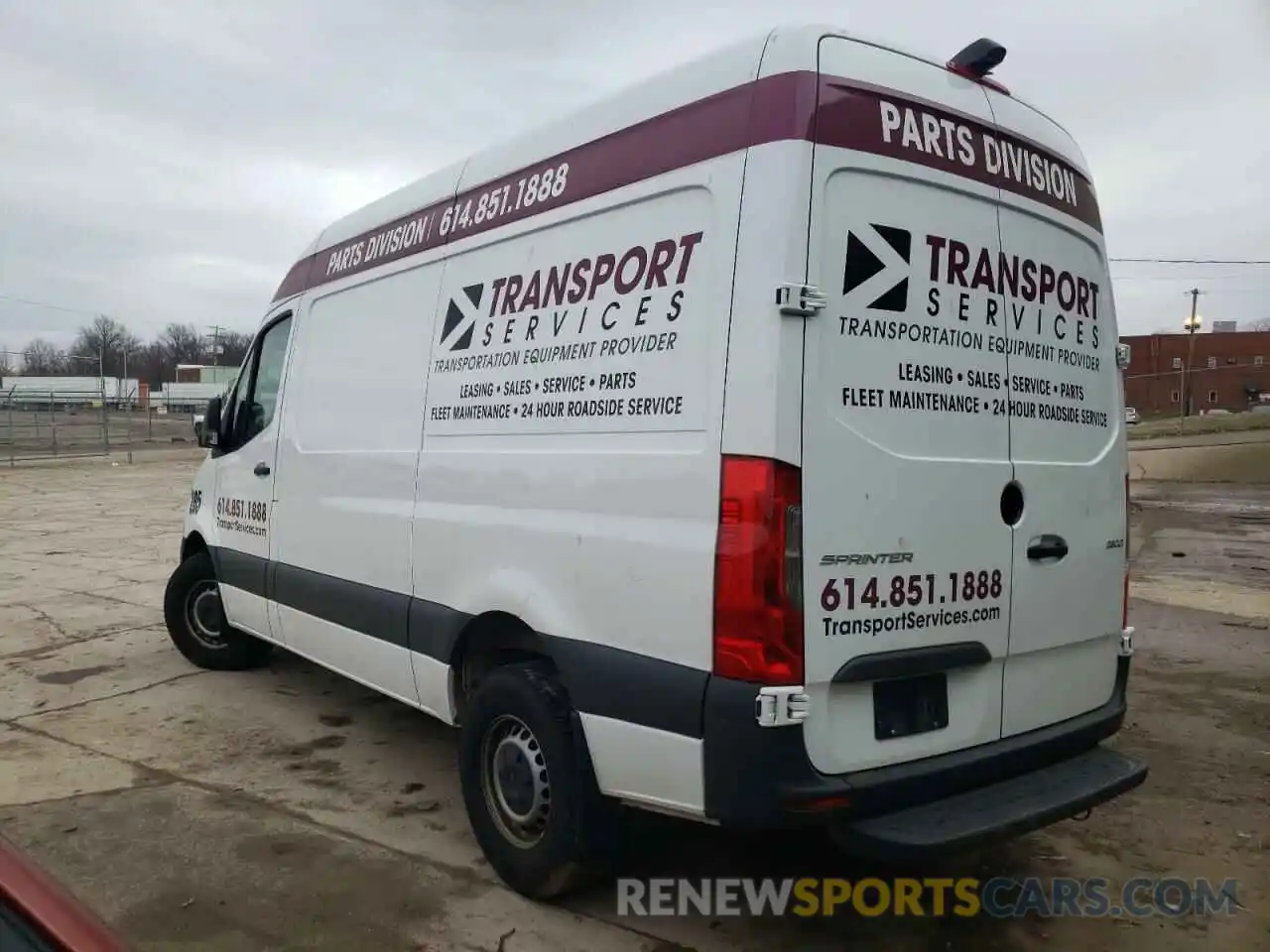 3 Photograph of a damaged car W1W4EBHY9LT024667 MERCEDES-BENZ SPRINTER 2020