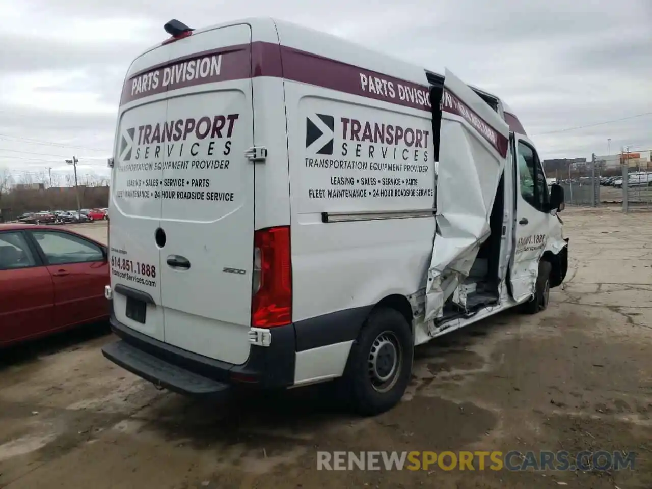 4 Фотография поврежденного автомобиля W1W4EBHY9LT024667 MERCEDES-BENZ SPRINTER 2020