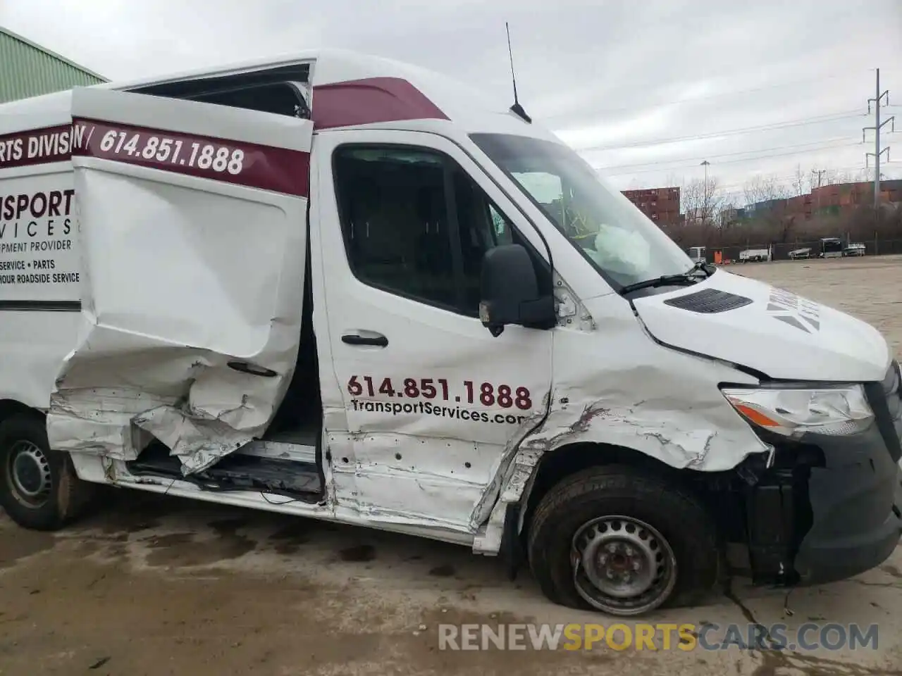 9 Photograph of a damaged car W1W4EBHY9LT024667 MERCEDES-BENZ SPRINTER 2020