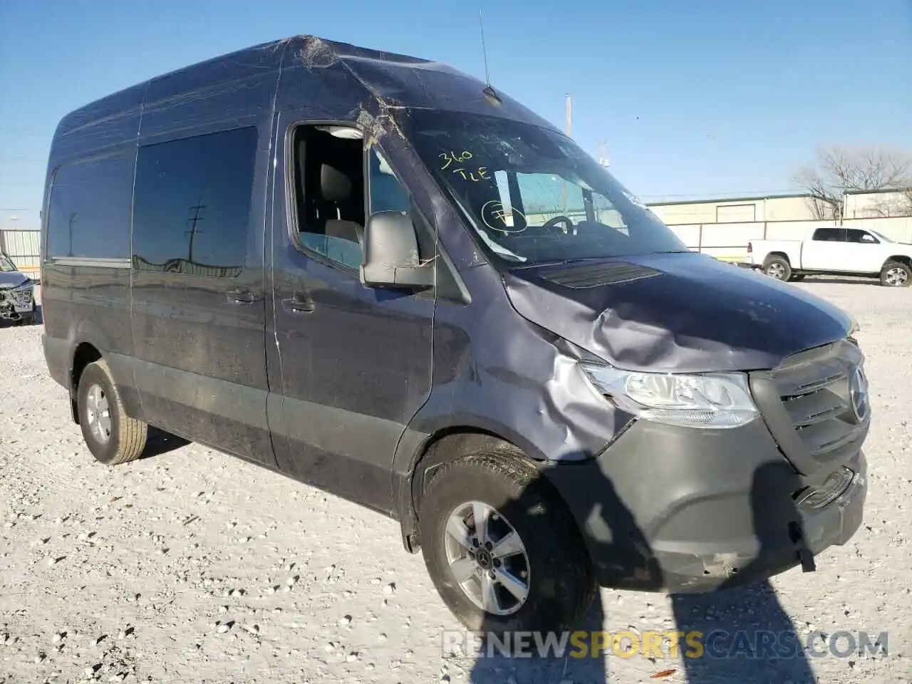 1 Photograph of a damaged car W1W4EBHY9LT029948 MERCEDES-BENZ SPRINTER 2020