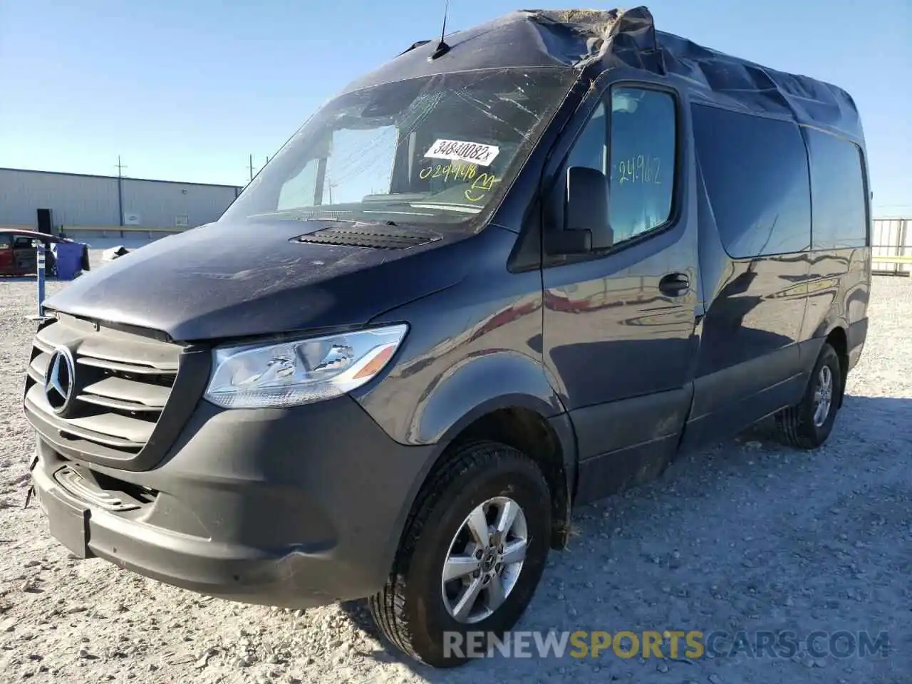 2 Photograph of a damaged car W1W4EBHY9LT029948 MERCEDES-BENZ SPRINTER 2020