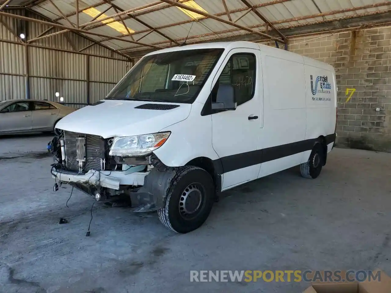 2 Photograph of a damaged car W1W4EBHYXLT023611 MERCEDES-BENZ SPRINTER 2020