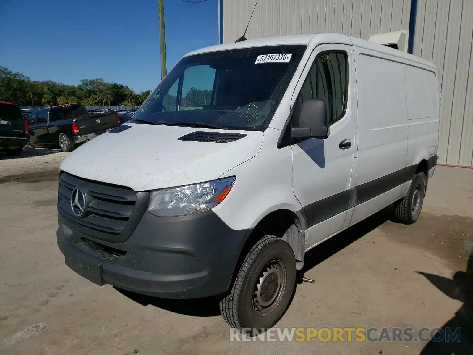 2 Photograph of a damaged car W1W4EBVY4LP208931 MERCEDES-BENZ SPRINTER 2020