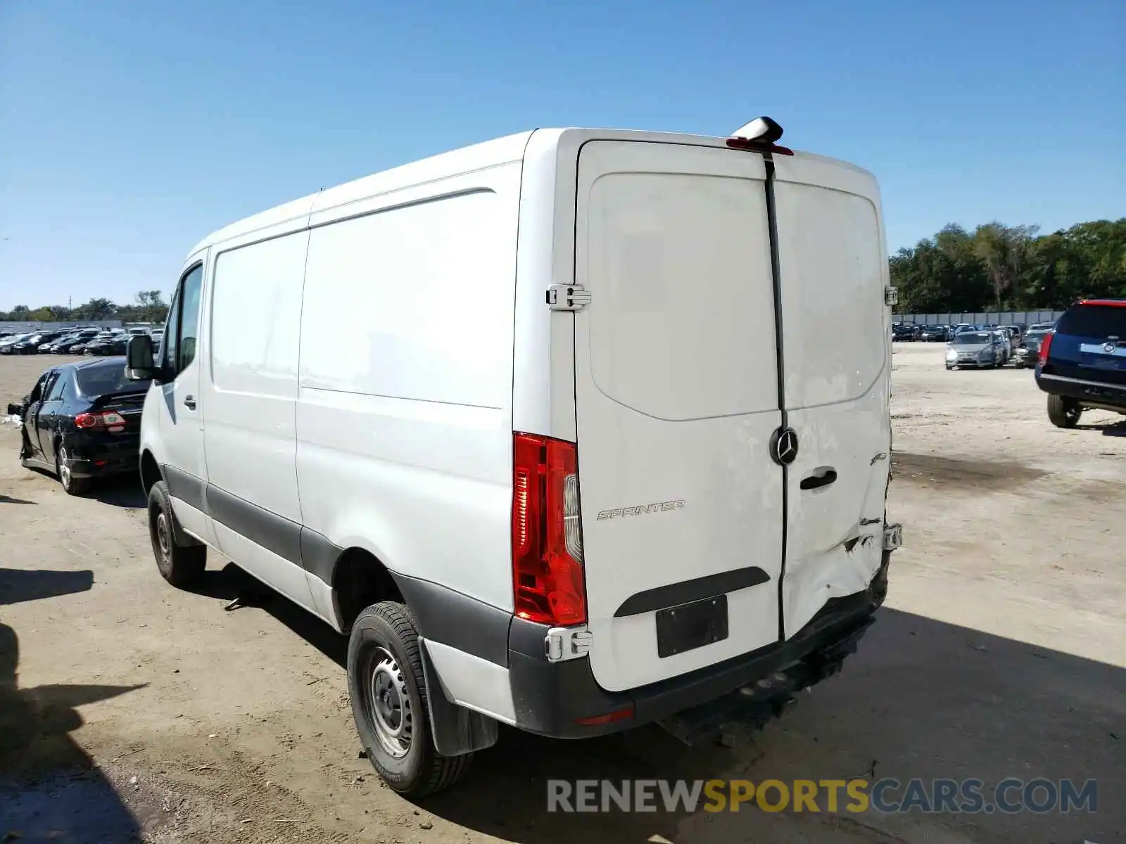 3 Photograph of a damaged car W1W4EBVY4LP208931 MERCEDES-BENZ SPRINTER 2020