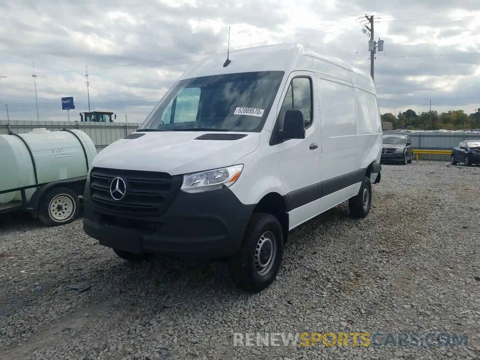 2 Photograph of a damaged car W1W4EBVY8LP211718 MERCEDES-BENZ SPRINTER 2020