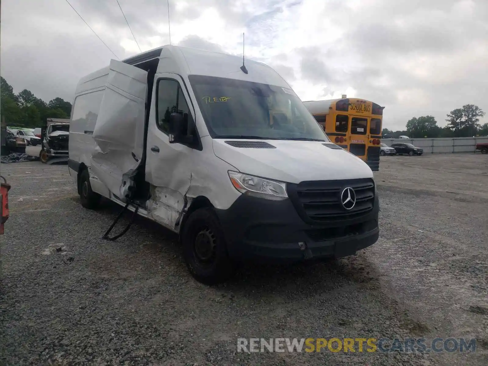 1 Photograph of a damaged car W1W4ECHY0LT033585 MERCEDES-BENZ SPRINTER 2020