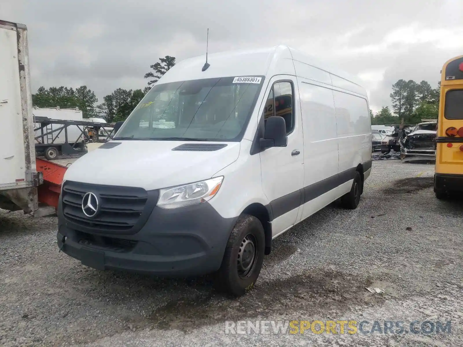 2 Photograph of a damaged car W1W4ECHY0LT033585 MERCEDES-BENZ SPRINTER 2020