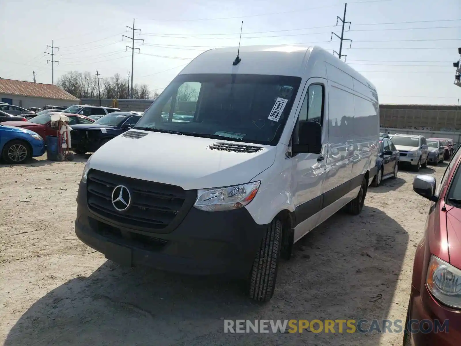 2 Photograph of a damaged car W1W4ECHY0LT036499 MERCEDES-BENZ SPRINTER 2020